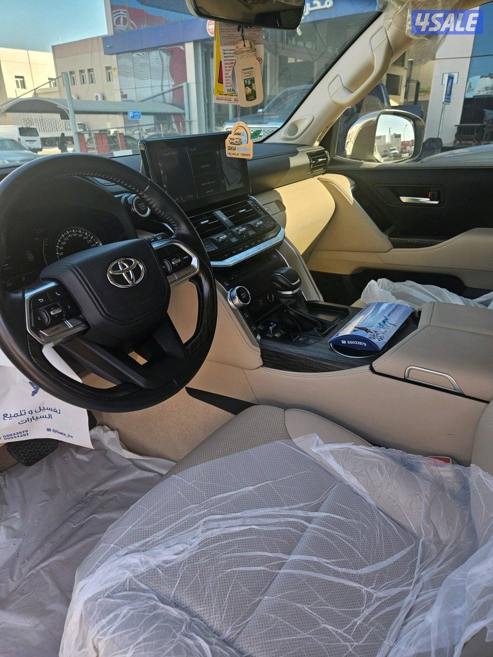 للبيع لاندكروزر (VX AERO S) موديل 2023 ماشي 21600 الف كم بحالة الوكالة4