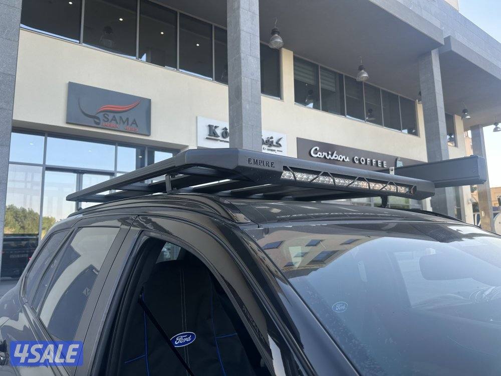 للبيع سله سياره مع كشفات ومظله1