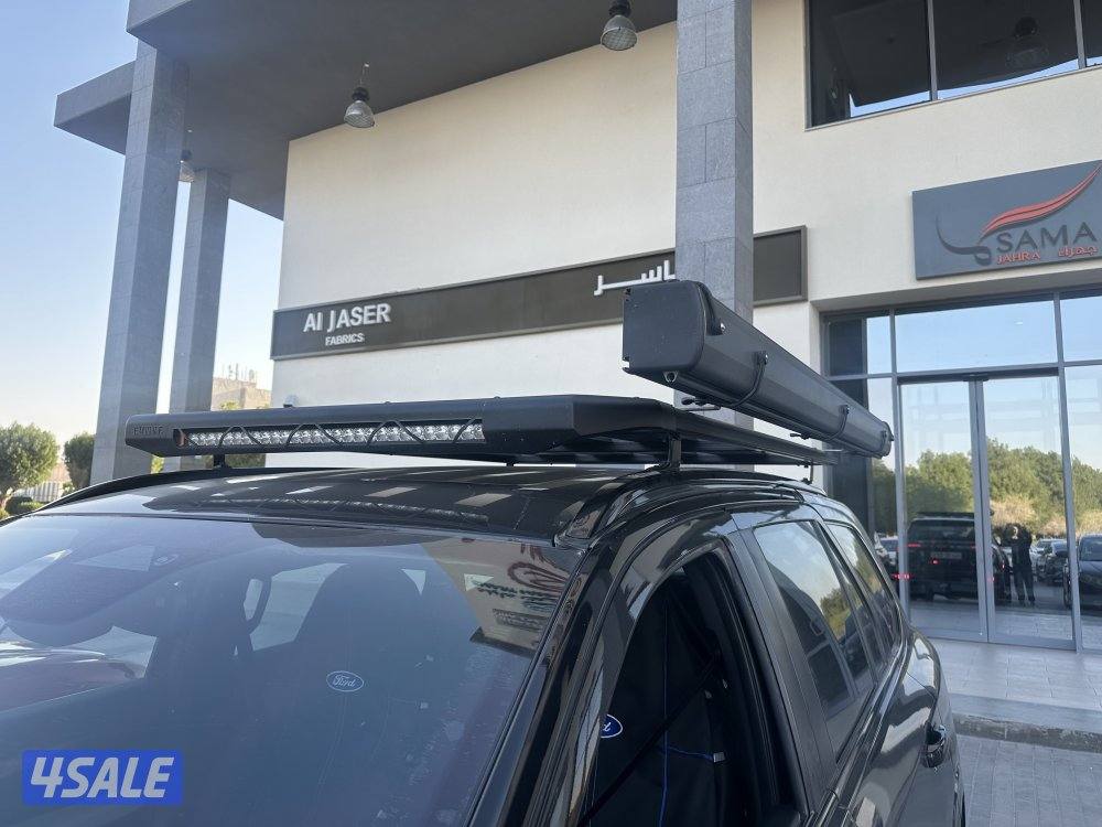 للبيع سله سياره مع كشفات ومظله3