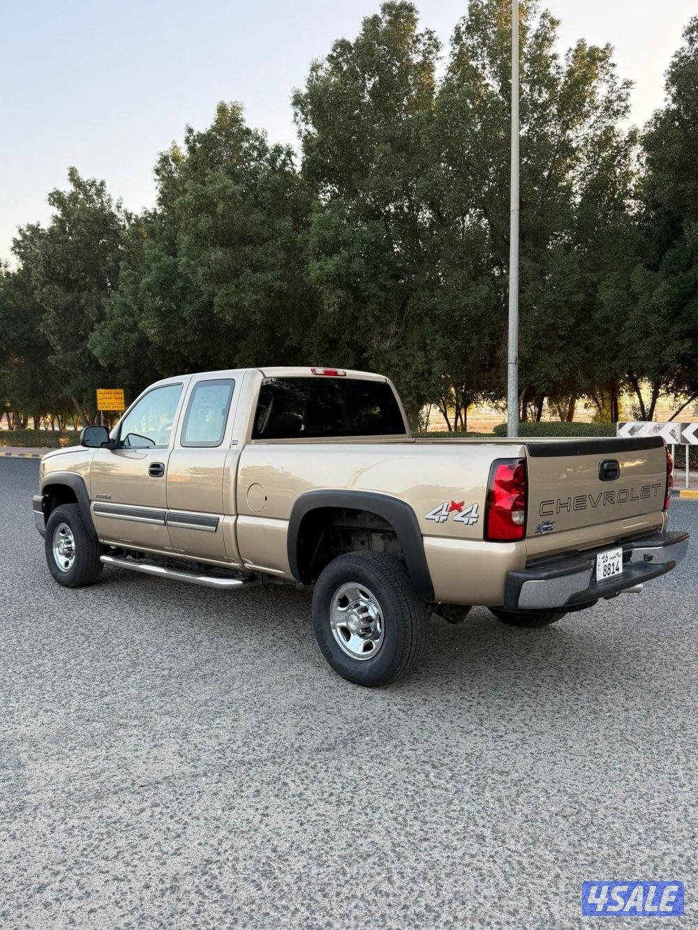 للبيع وانيت سلفرادو دبل قير1