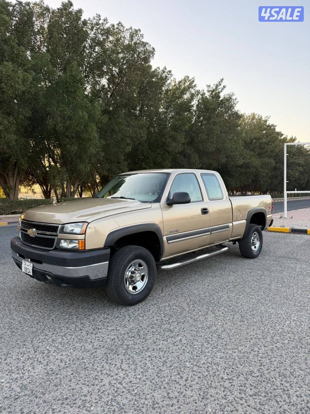 للبيع وانيت سلفرادو دبل قير2