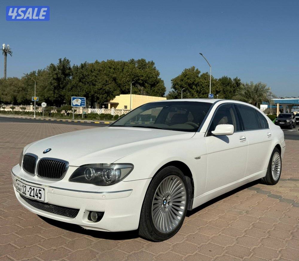 بحالة ممتازة بي ام دبليو 750LI الغانم 2006 ماشي 248 الف محركات نظيفة1