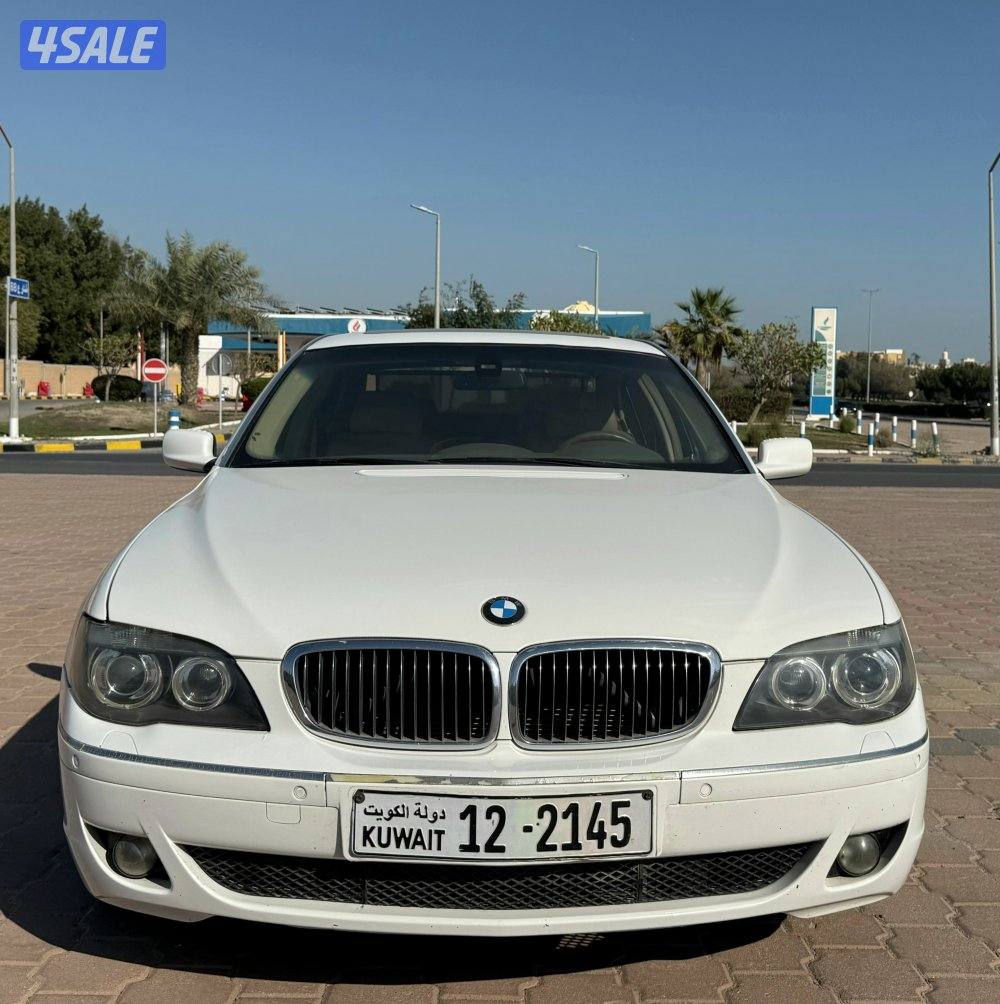بحالة ممتازة بي ام دبليو 750LI الغانم 2006 ماشي 248 الف محركات نظيفة2