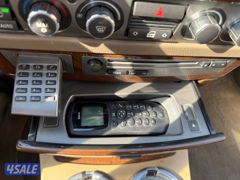 بحالة ممتازة بي ام دبليو 750LI الغانم 2006 ماشي 248 الف محركات نظيفة12