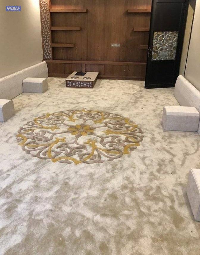 سجاد قص باركيه ثيل مساند جلسات ارضيه جميع اثاث مفروشات1