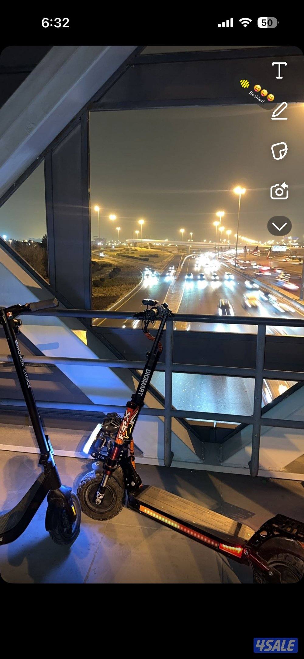 سكوتر ٤٠٠٠ واط يمشي ٩٠0