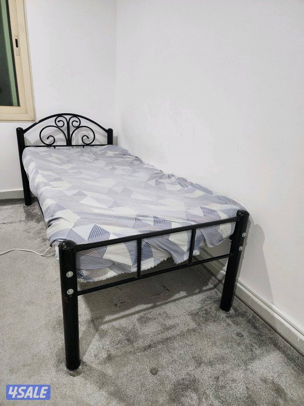 Dressing Wardrobe Cabinet and Single metal Bed5