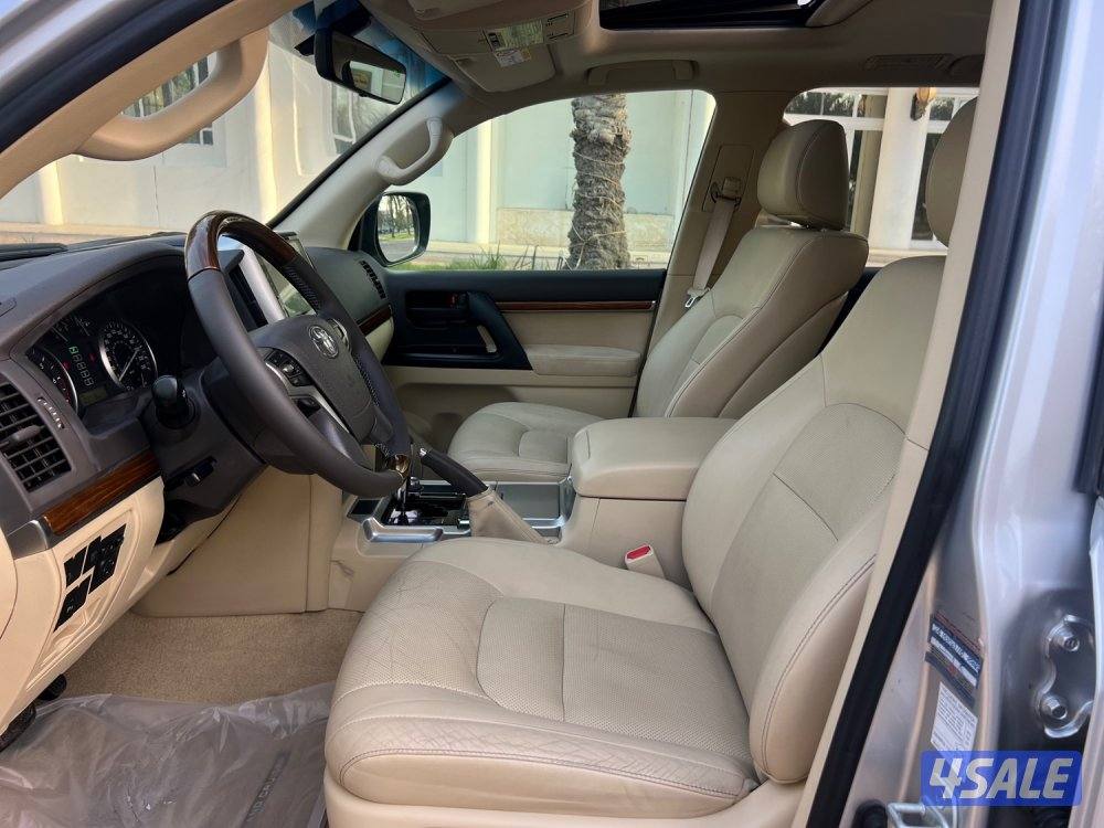 لاندكروز موديل ٢٠١٦ ماشي ١٠٣ الدرجه الاولي فتحه جلد شاشه بصمه كامره8