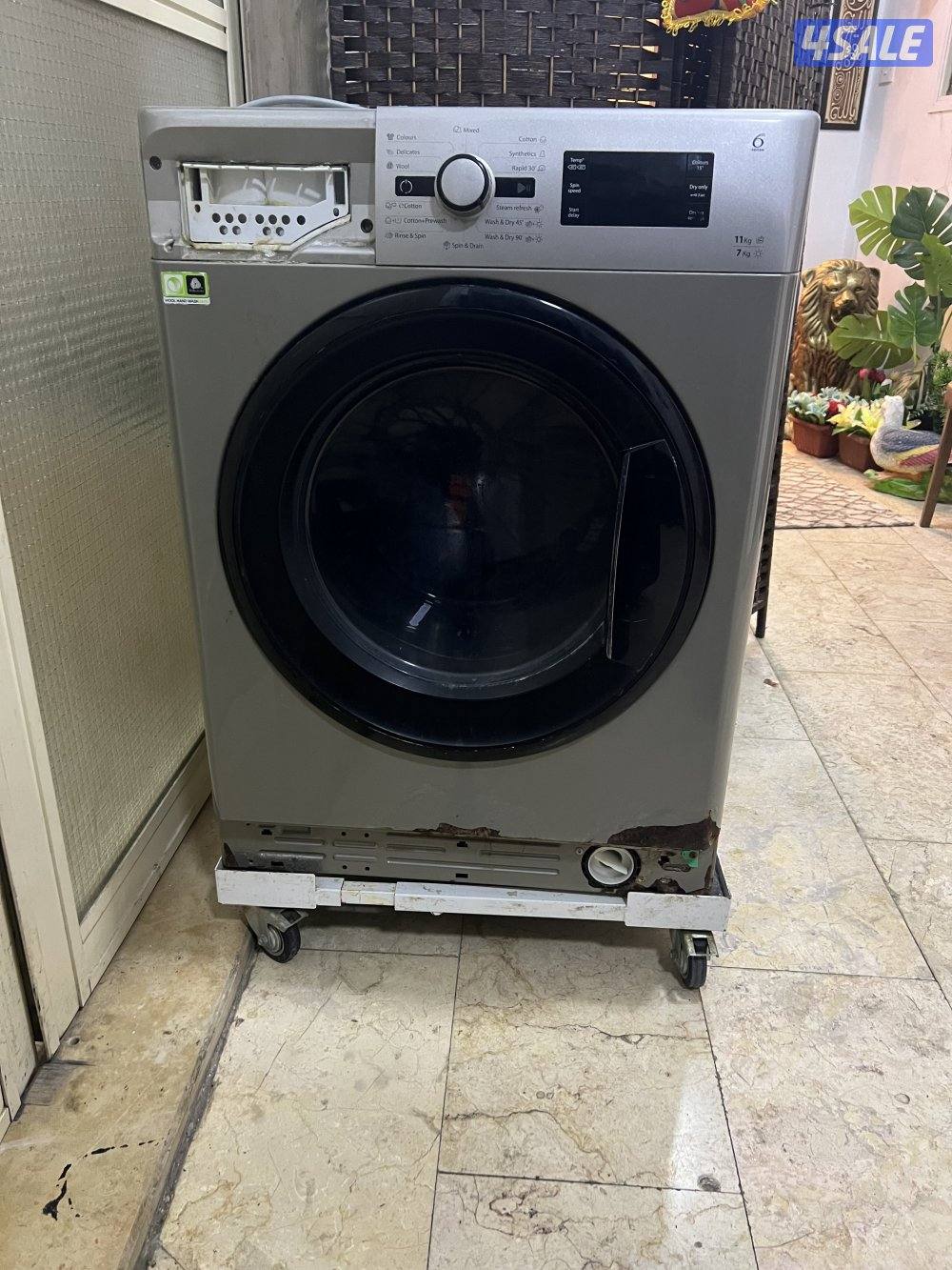 غساله ويربول ( ١١كيلو غسيل )  ( ٧ كيلو تنشيف )0