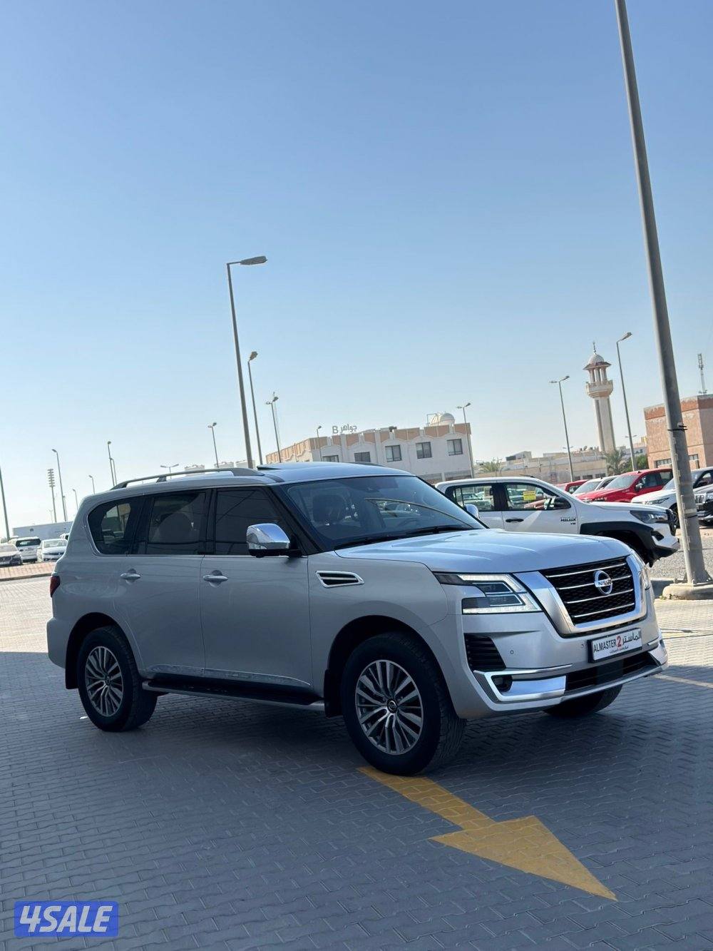 للبيع باترول بلاتنيوم ستي 2021 صبغ الوكاله وارد قطر2