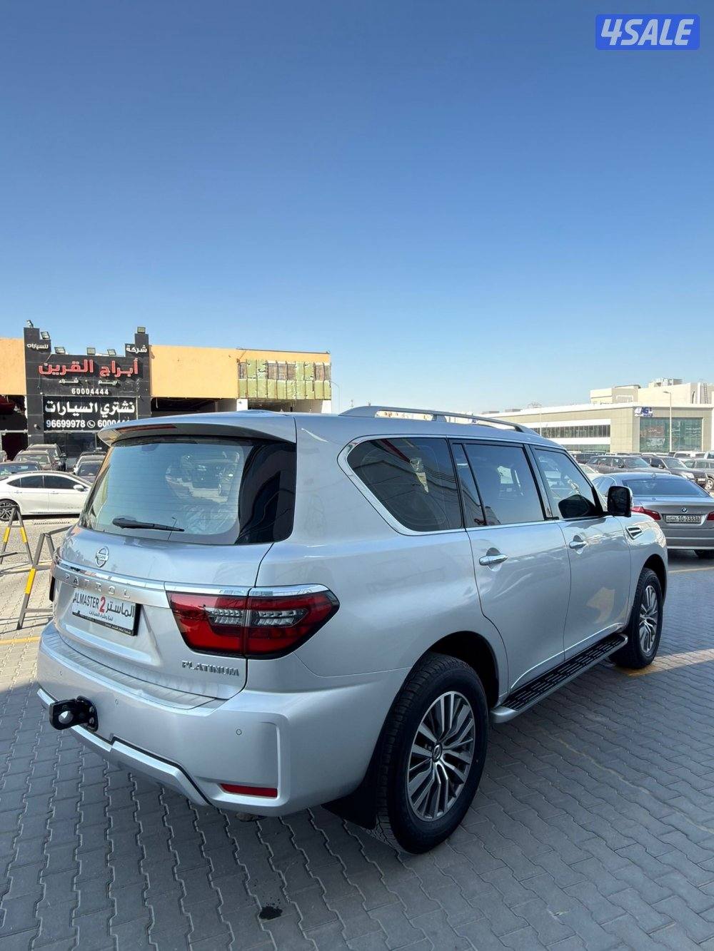 للبيع باترول بلاتنيوم ستي 2021 صبغ الوكاله وارد قطر5