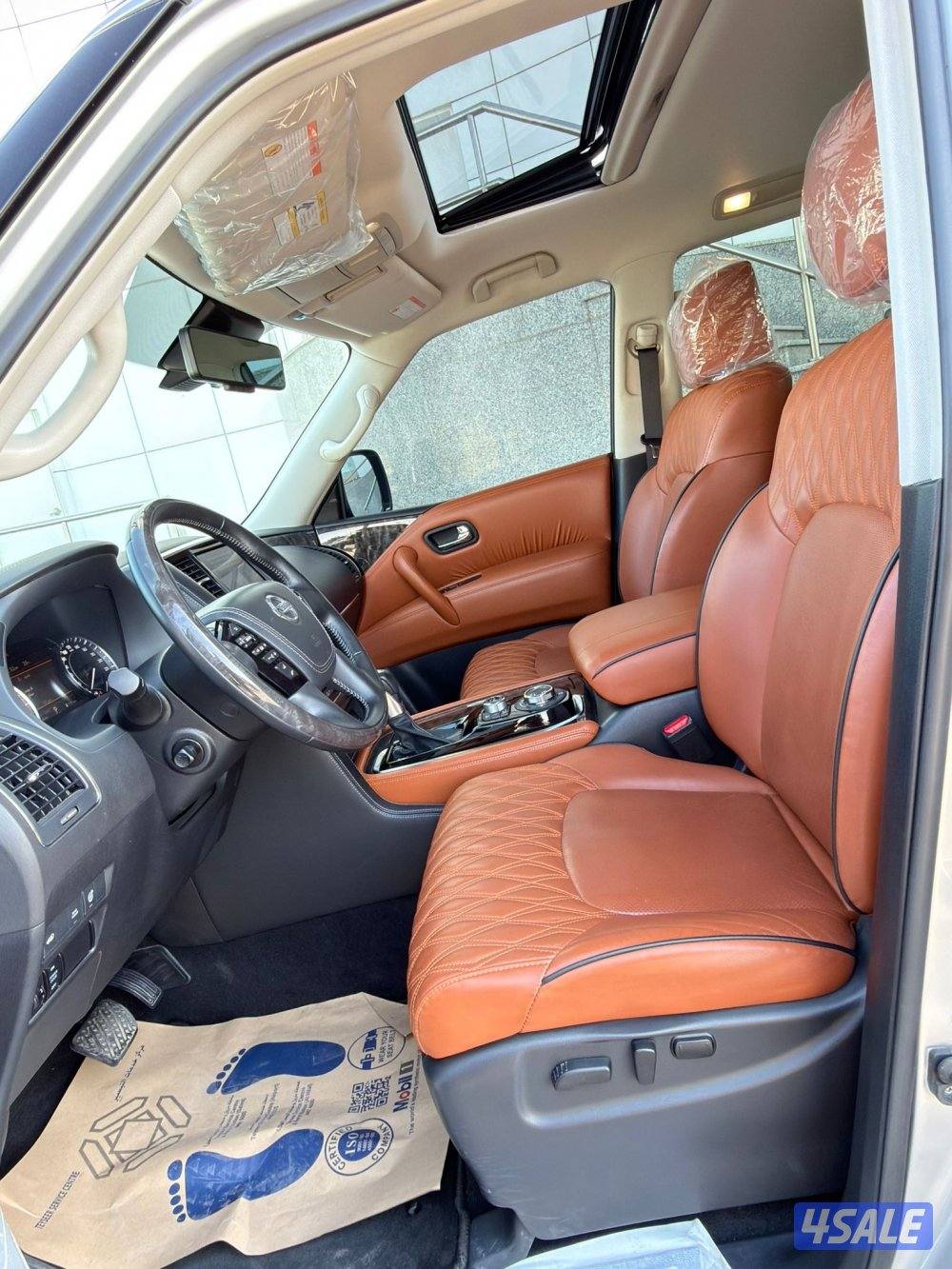 للبيع باترول بلاتنيوم ستي 2021 صبغ الوكاله وارد قطر12