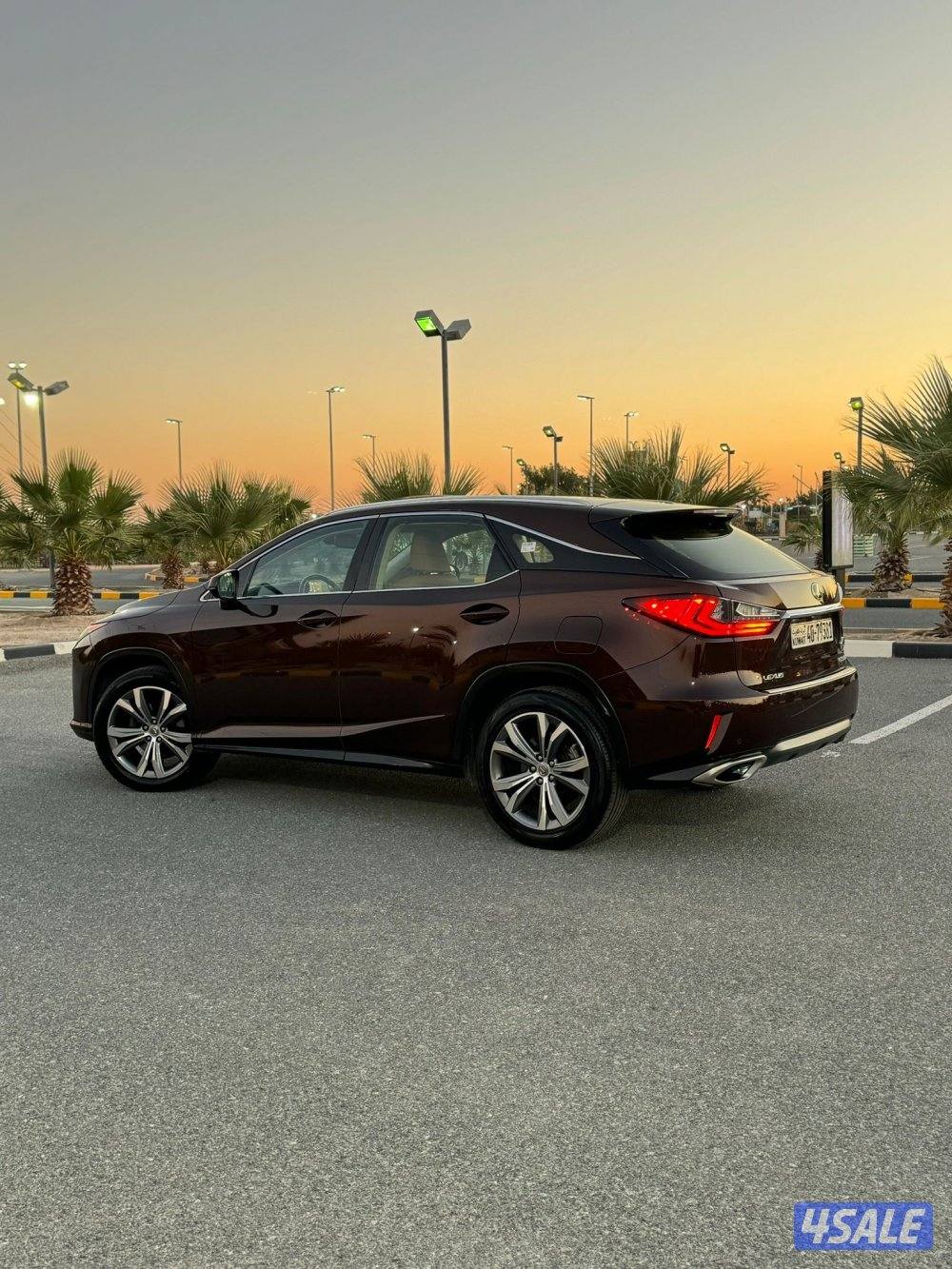 لكسز  RX350 موديل 2017 درجه اولي صبغ الوكاله0