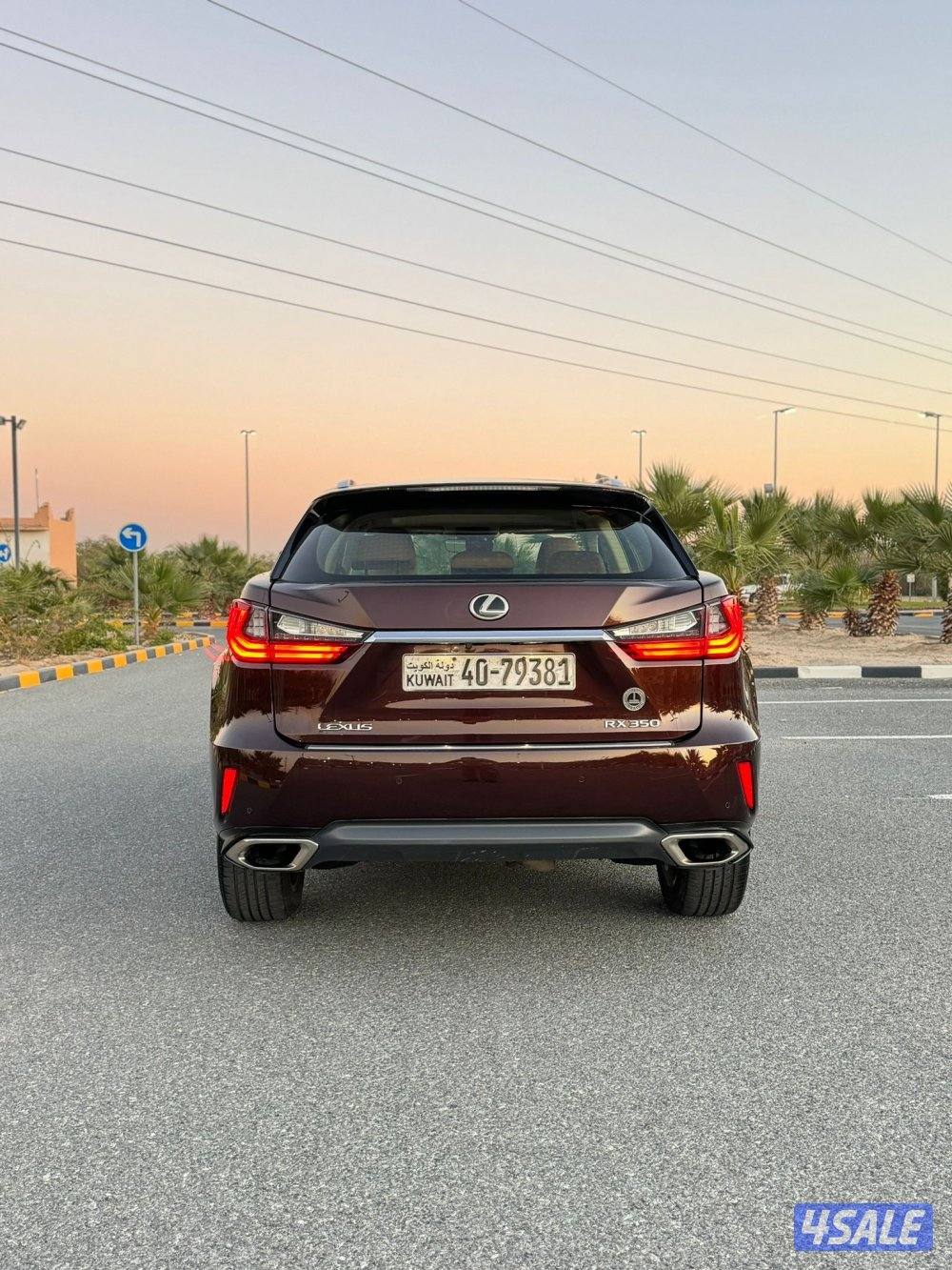 لكسز  RX350 موديل 2017 درجه اولي صبغ الوكاله2