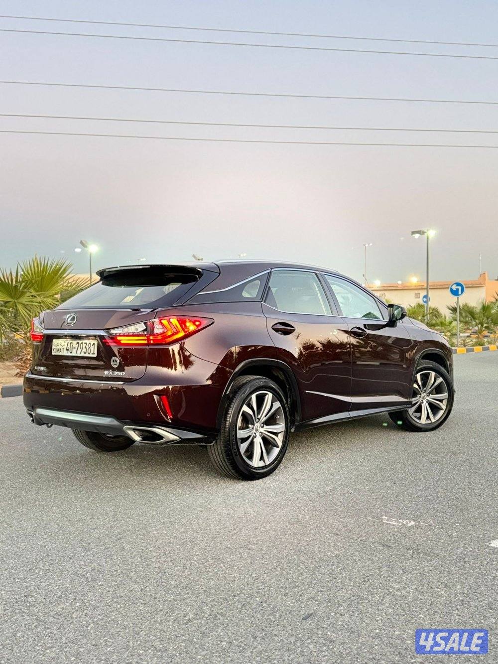 لكسز  RX350 موديل 2017 درجه اولي صبغ الوكاله5