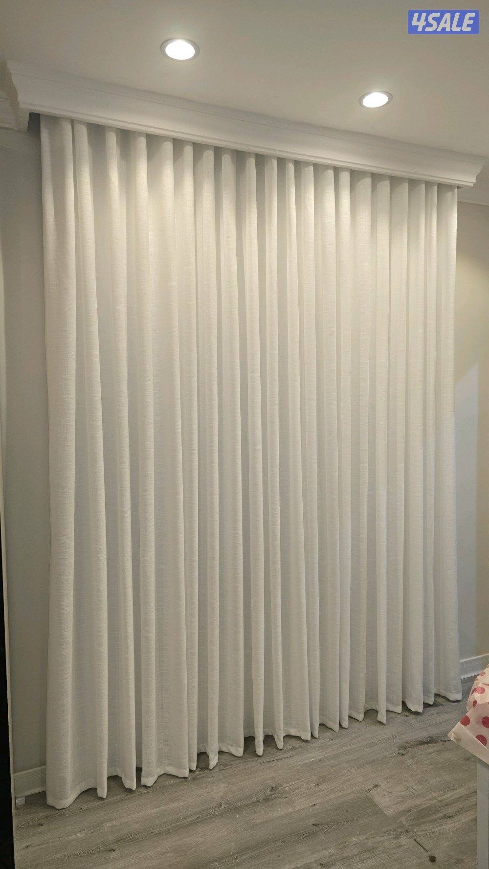 تفصيل الستائر والمفروشات والستائر الويفى0