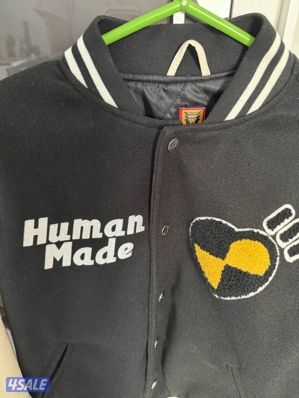 Human Made x Asap Rocky Human Testing Varsity Jacket1