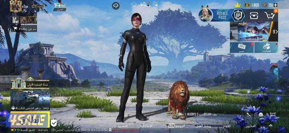 للبيع حساب ببجي0