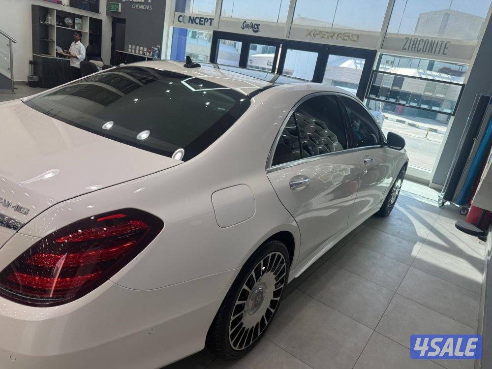 مرسيدس س ٤٠٠ لارج موديل ٢٠١٥ وارد وكاله قطر ماشي ١٥٥ كيلومتر،7