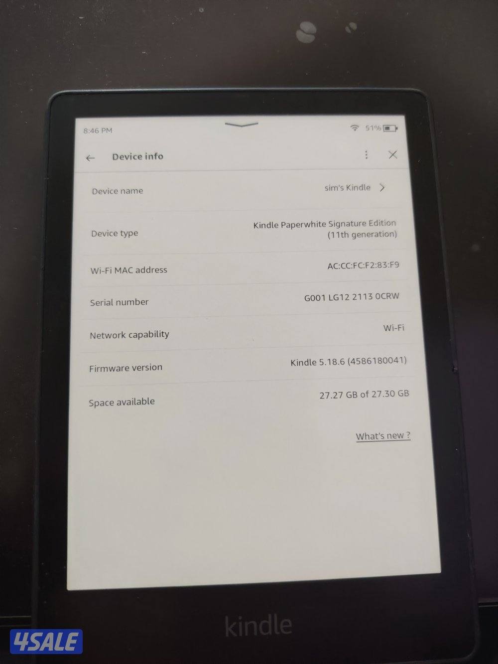 Amazon kindle generation 110