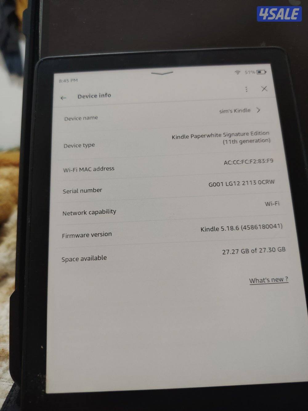 Amazon kindle generation 113