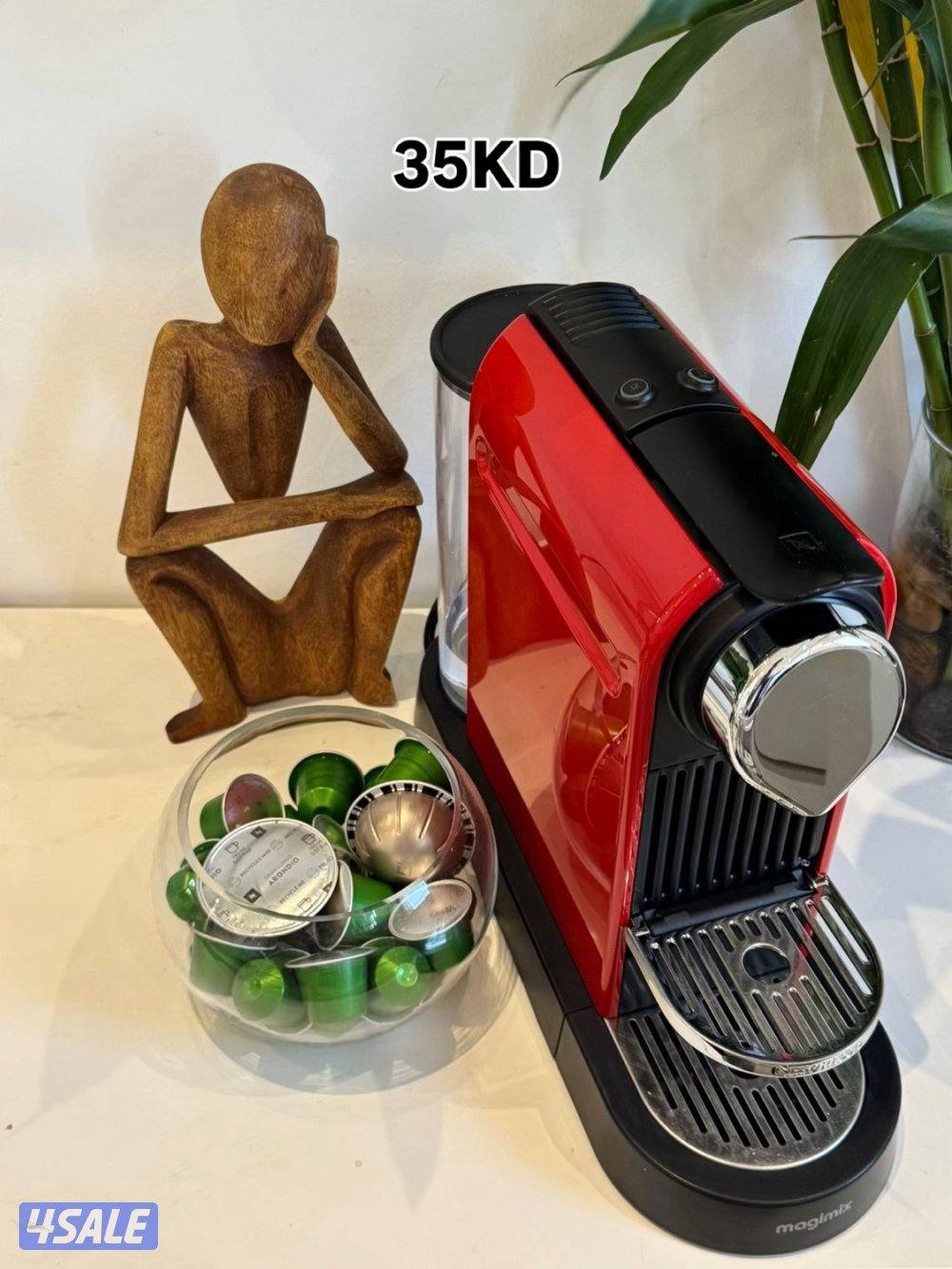 مكاين قهوة مستعمله استعمال خفيف ☕️5