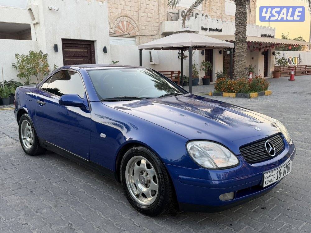 للبيع مرسيدس موديل 1998 SLK200 وارد الوكالة بحاله الوكالة ماشيه 1061
