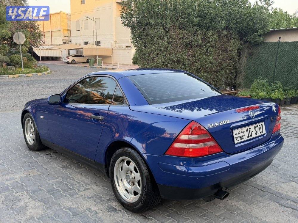 للبيع مرسيدس موديل 1998 SLK200 وارد الوكالة بحاله الوكالة ماشيه 1063
