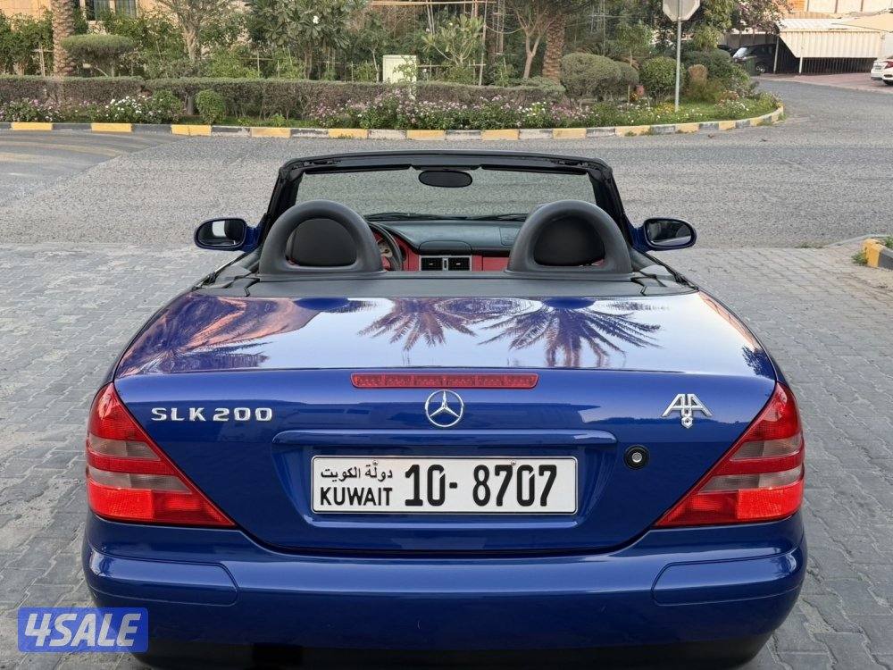 للبيع مرسيدس موديل 1998 SLK200 وارد الوكالة بحاله الوكالة ماشيه 1064