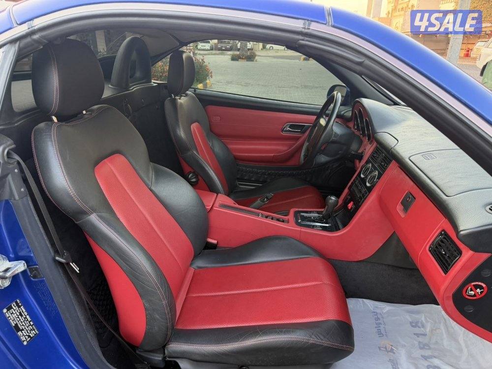 للبيع مرسيدس موديل 1998 SLK200 وارد الوكالة بحاله الوكالة ماشيه 1068