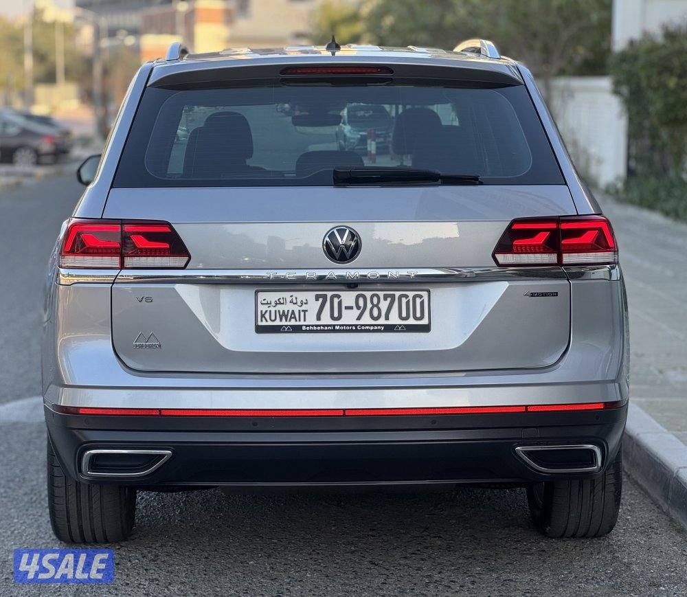 فولكس واجن تيرامونت 2023 عداد 51 الدرجة الأولى بهبهاني صبغ وكالة8