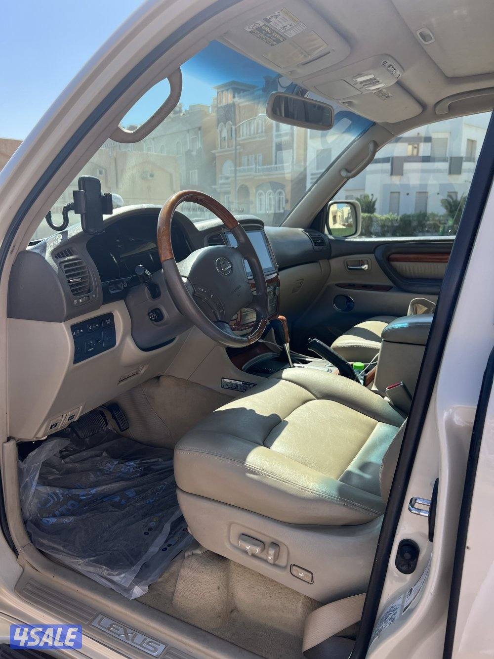 لكزس 2005 LX ماشي 284 شرط الفحص قير مكينة شاصي5