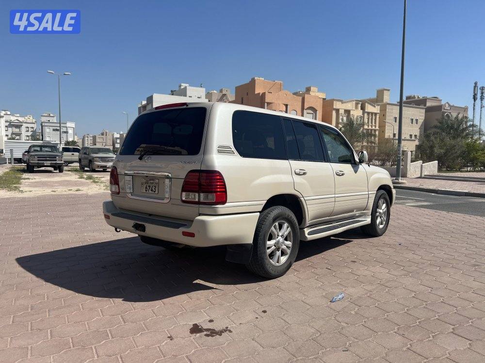 لكزس 2005 LX ماشي 284 شرط الفحص قير مكينة شاصي4