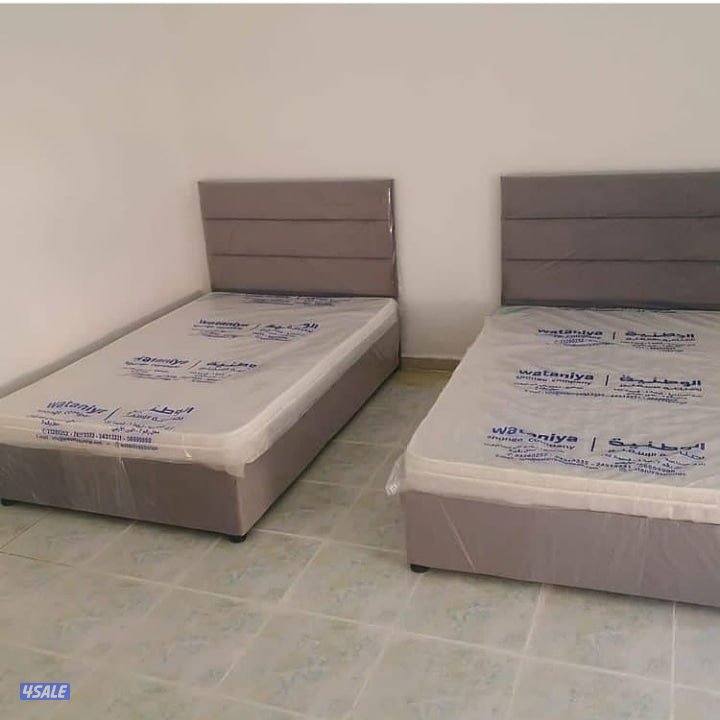 سراير وفرشات طبية بكل المقاسات وأرخص الأسعار وجميع الدزينات والالوان م9