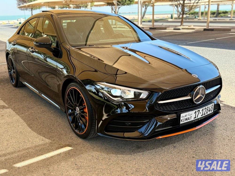 للبيع : مرسيدس CLA200 موديل : 2020 عداد : 100 الف2