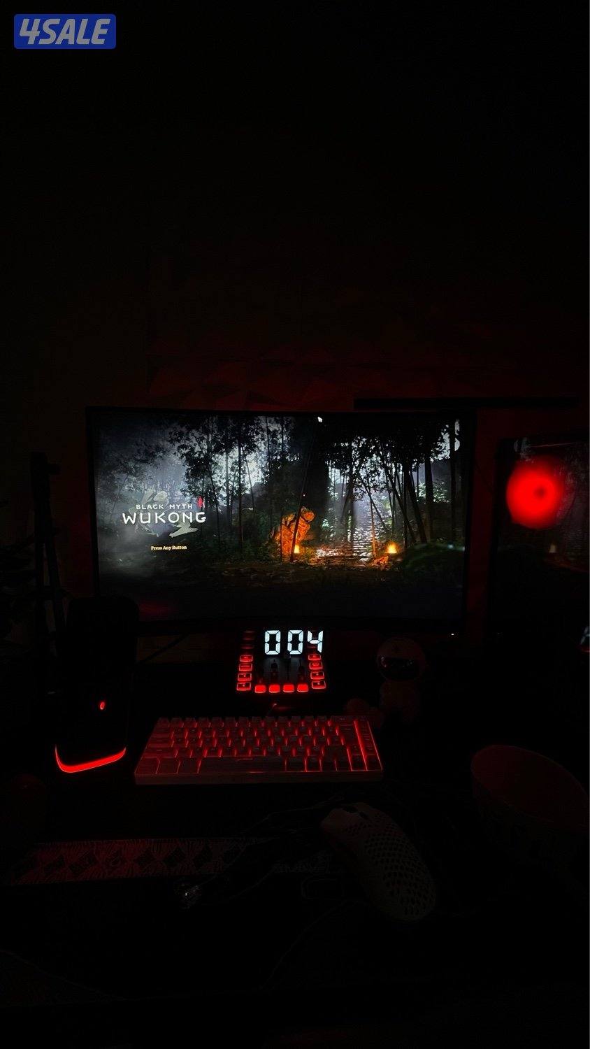 للبيع بي سي + شاشه + مكسر + مايك + ماوس + كيبورد1