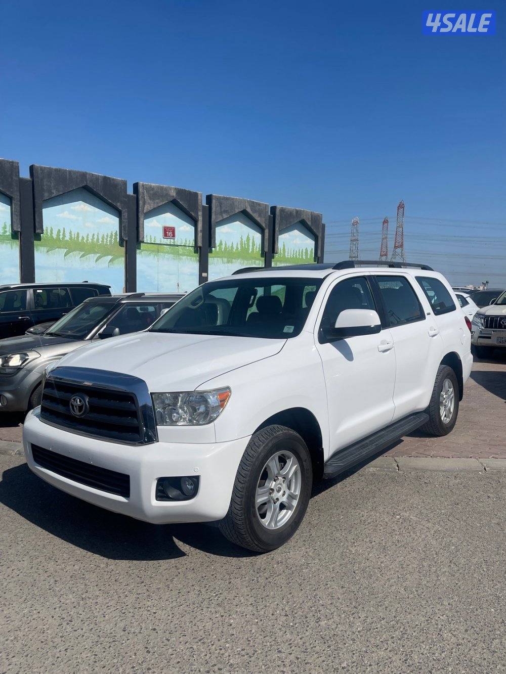 تويوتا سيكويا 2014 فحص جير مكينه شاصي البدي قطعتين وارد قطر0