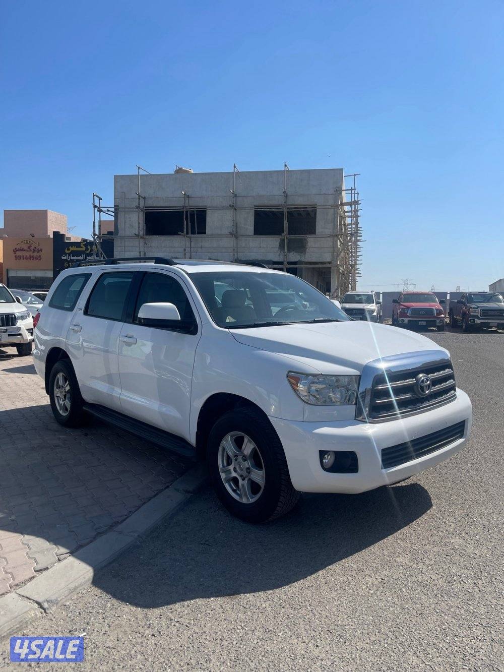 تويوتا سيكويا 2014 فحص جير مكينه شاصي البدي قطعتين وارد قطر1