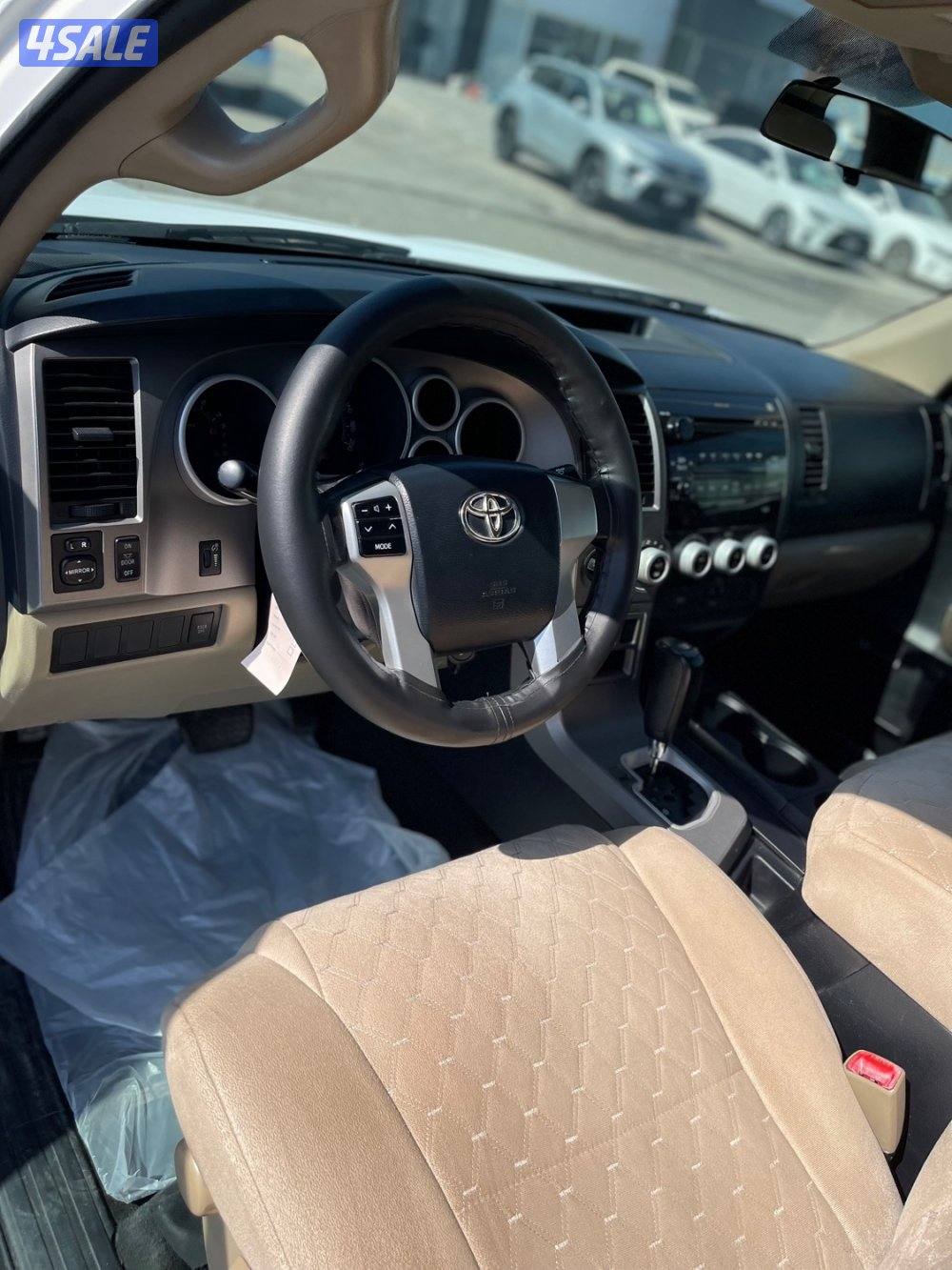 تويوتا سيكويا 2014 فحص جير مكينه شاصي البدي قطعتين وارد قطر4