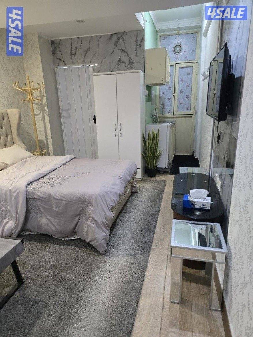 لايجار استديو غرفه وحمام ومطبخ مفروشه بميدان حولي1