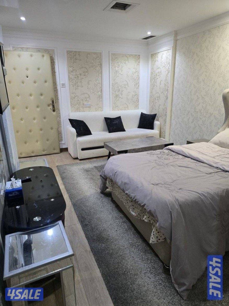 لايجار استديو غرفه وحمام ومطبخ مفروشه بميدان حولي2