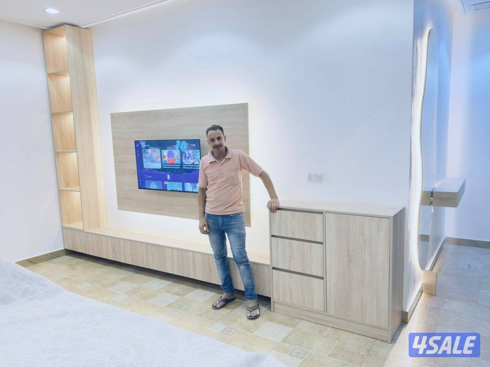 ابوجورج تفصيل كبتات ميلامين والديكور5