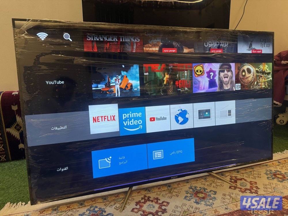 للبيع تلفزيون 65 بوصة4