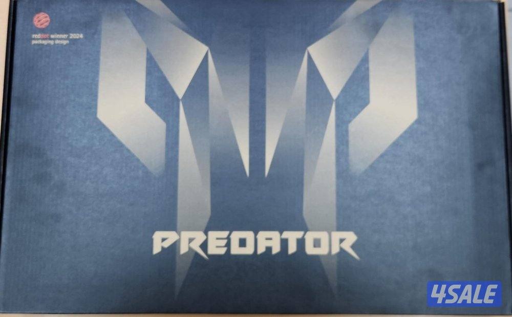 للبيع لابتوب جيمنقAcer Predator 16 Oled Ultra 9 275HX/32Ram DDR5/1TBSS0