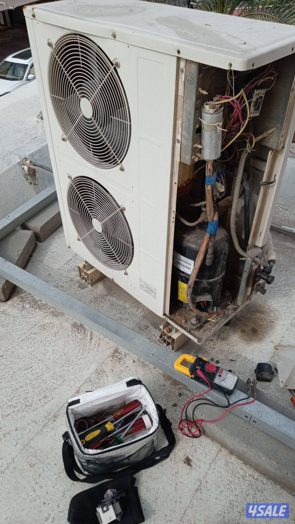 تصليح تكيف مركزى و وحدات ثلاجات غسالات عادي اتوماتيك نشا فات4