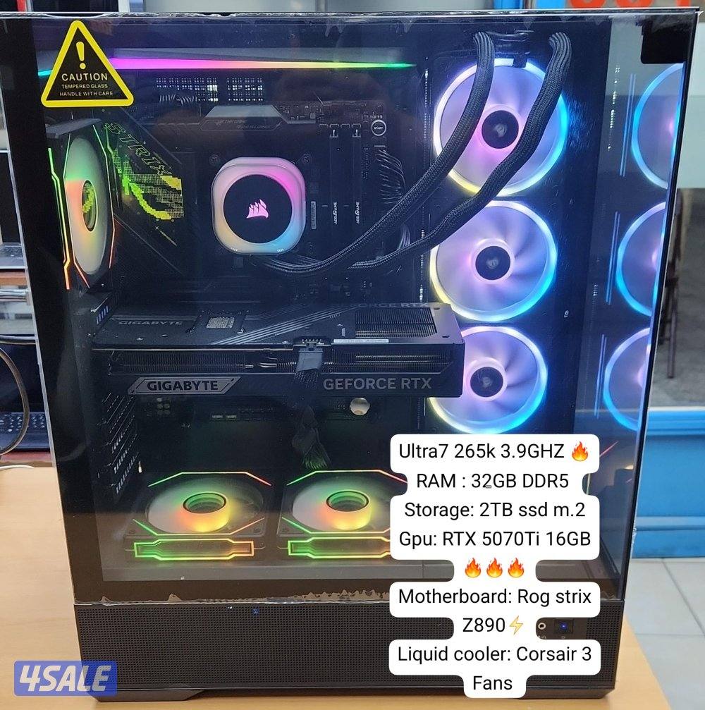 للبيع أقوى كمبيوترات بي سي قمينق بأرخص الأسعار اتصل ولا تتردد1