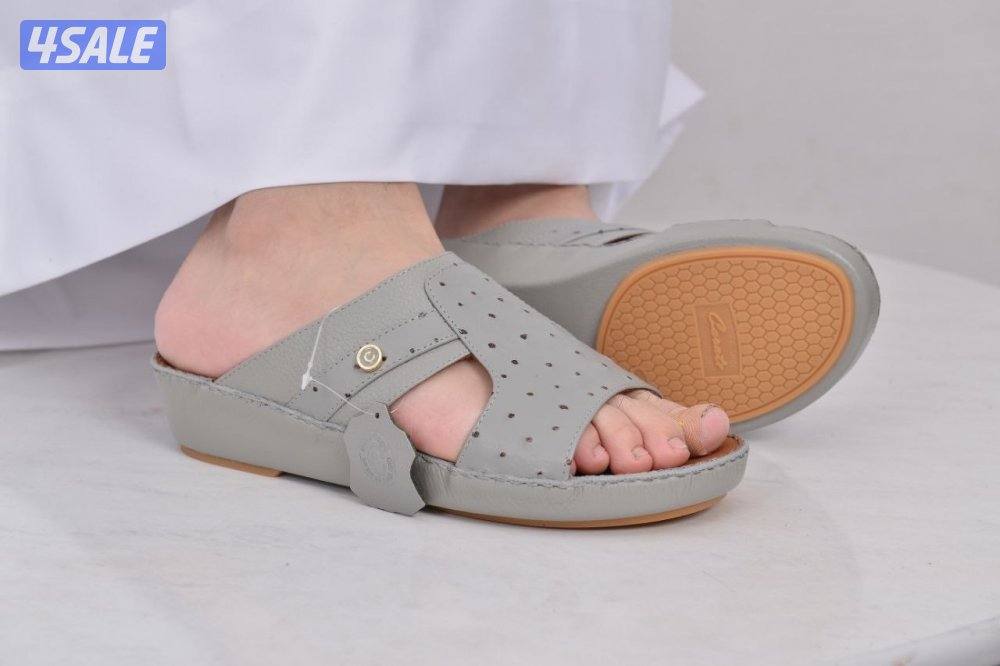 ‏أحذية رجالي التميمه جلد طبيعي4