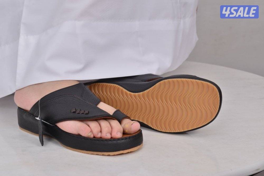 ‏أحذية رجالي التميمه جلد طبيعي9