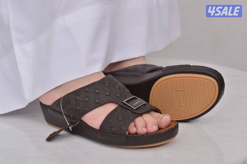‏أحذية رجالي التميمه جلد طبيعي8