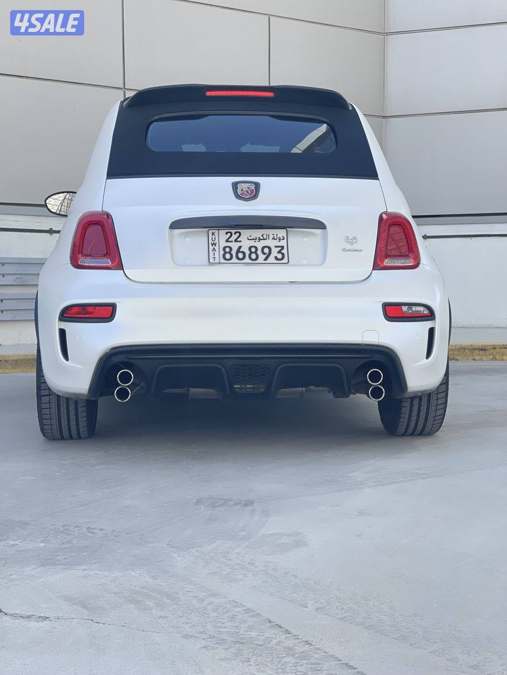 للبيع فيات ابارث 695 موديل 2024 وارد الوكالة صبغ الوكالة3